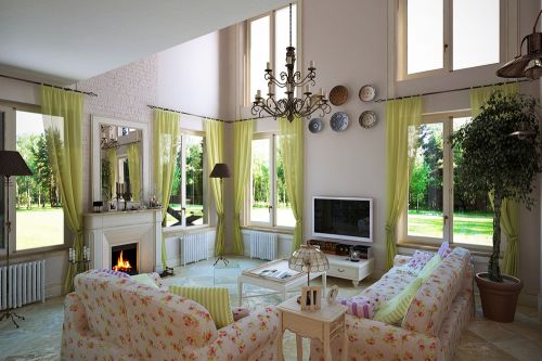 3 гостиная lyustry-v-stile-provans-46
