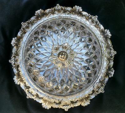 Artglass/Чехия Потолочный хрустальный светильник